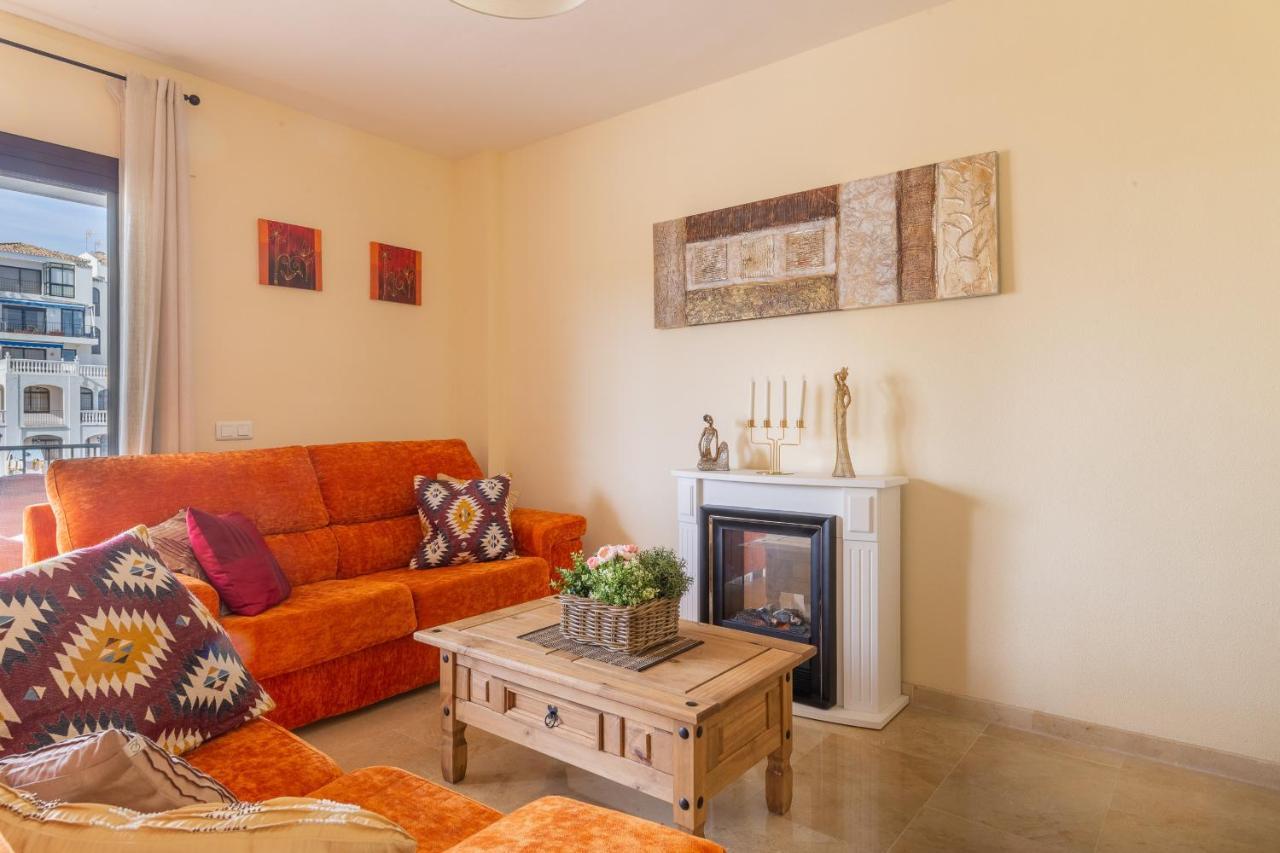 2261-Superb Apt On The Beach, On Duquesa Harbour 마닐바 외부 사진