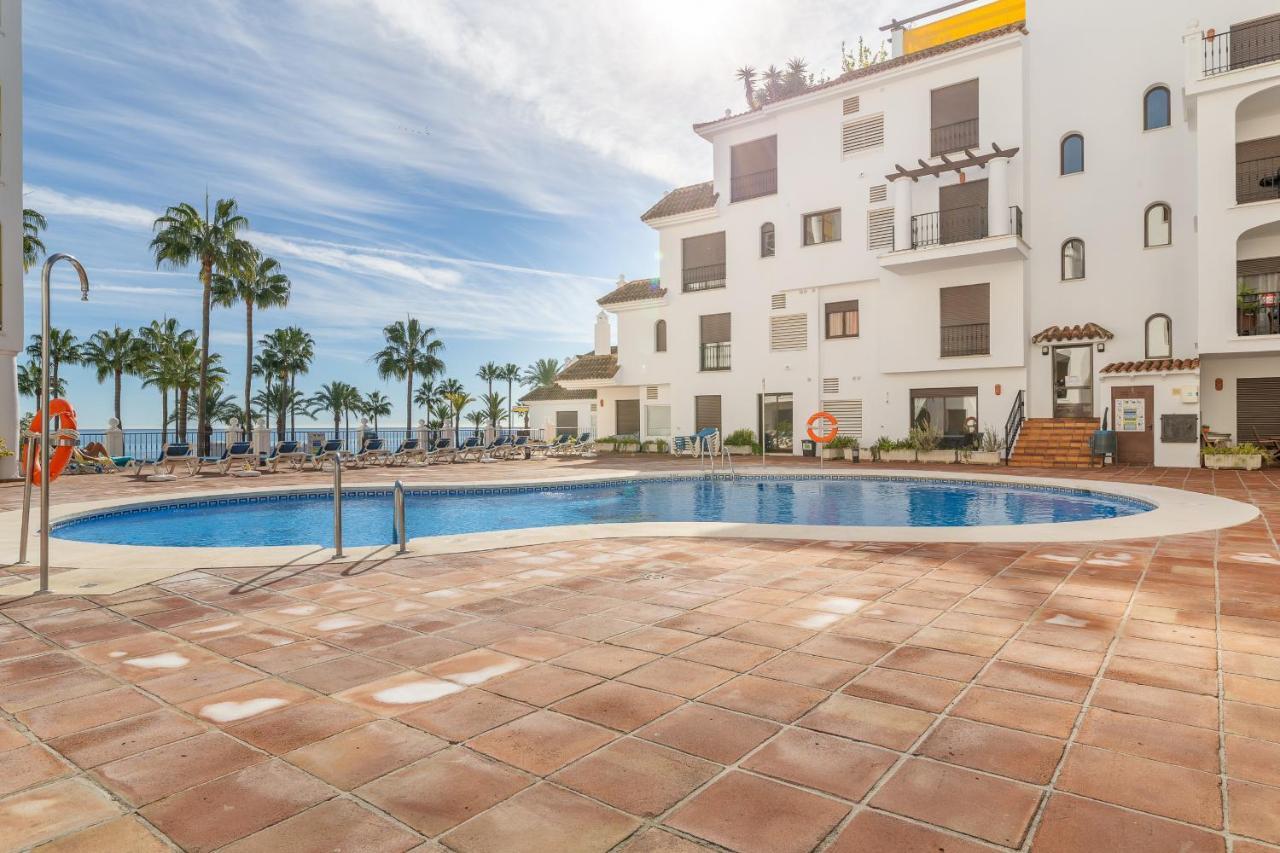 2261-Superb Apt On The Beach, On Duquesa Harbour 마닐바 외부 사진